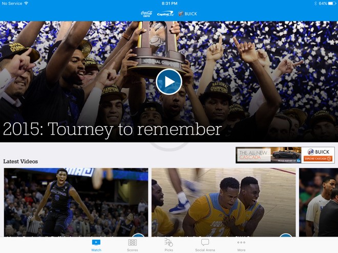 March Madness On Apple Devices