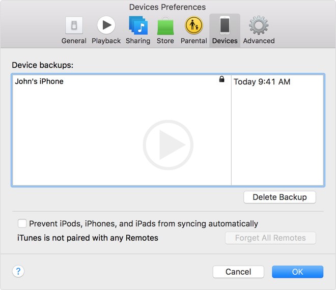 How To Backup Your Data Via iTunes