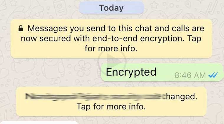 End To End Encryption Enables For WhatsApp Messages