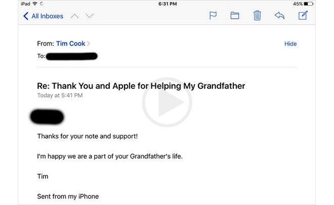 Thanks To iPad Air for Helping My Grandfather Cope up with Cancer