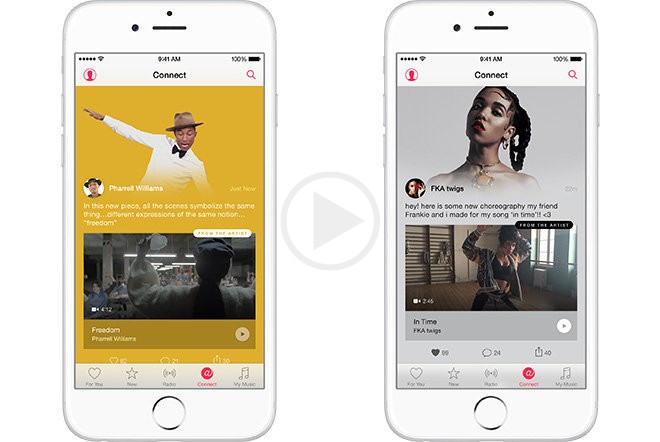 Apple Music Redesigned With New Features Including Apple Music Connect