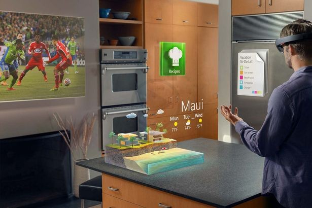 Cyborg Features of Microsofts HoloLens Revealed
