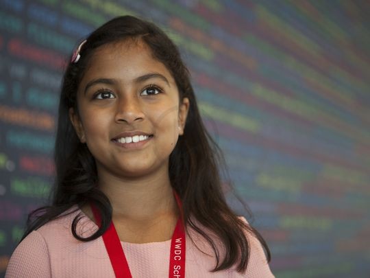 Meet 9 Year Old Apple Youngest Developer Anvitha Vijay