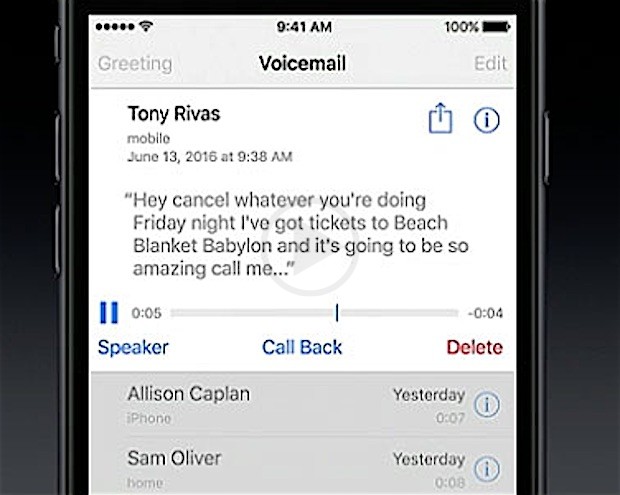 The iOS10 Offers the Voice Transcription Service