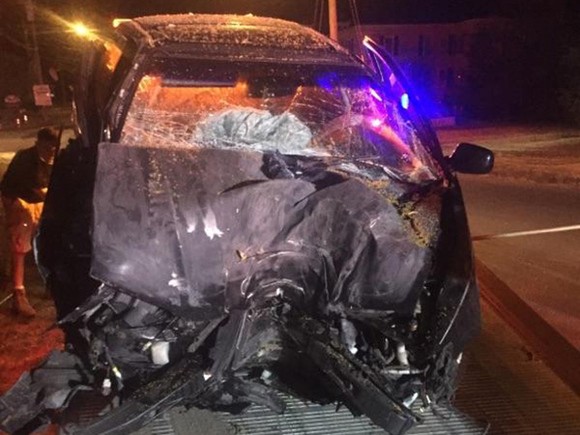 Driver Rams Car into Tree While Playing Pokemon