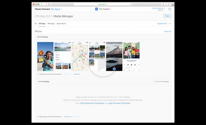 Connect with iTunes to Upload Screenshots Easily