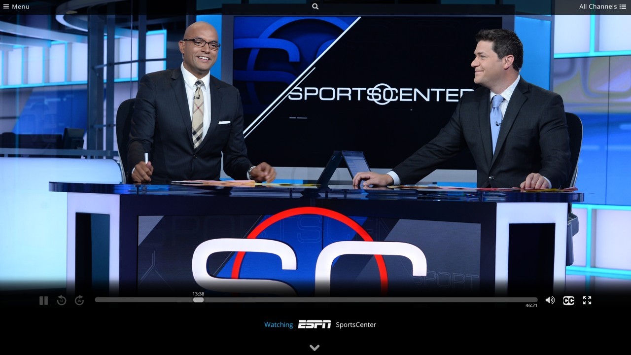 Shows Such as Sports Center Will not Be a Part of the Subscription Streaming Service of ESPN