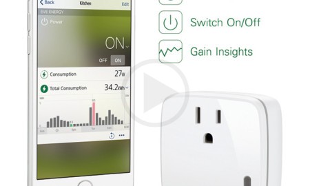 Elgato Brings Apple HomeKit‐Enabled Eve Energy Smartplug To US