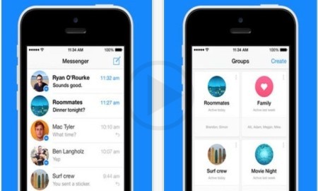 Facebook Messenger App Gets New Features