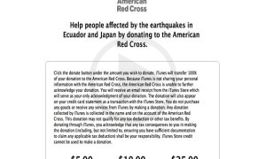 Red Cross And Apple Partner Once Again For Affected Victims Of Ecuador And Japan Earthquakes