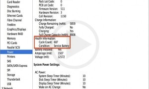 How to Find the Battery Life Cycle of MacBook Devices