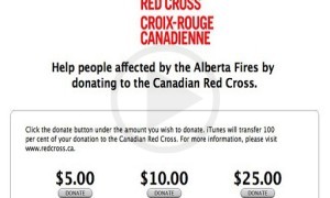 Apple Collects Donation for Red Cross Society