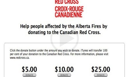 Apple Collects Donation for Red Cross Society