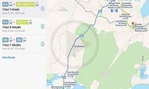 Apple Adds Public Transit Directions to Apple’s Map