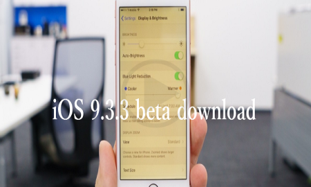 Developers Can Now Access the Second Beta of iOS 9.3.3 As It Is Seeded by Apple