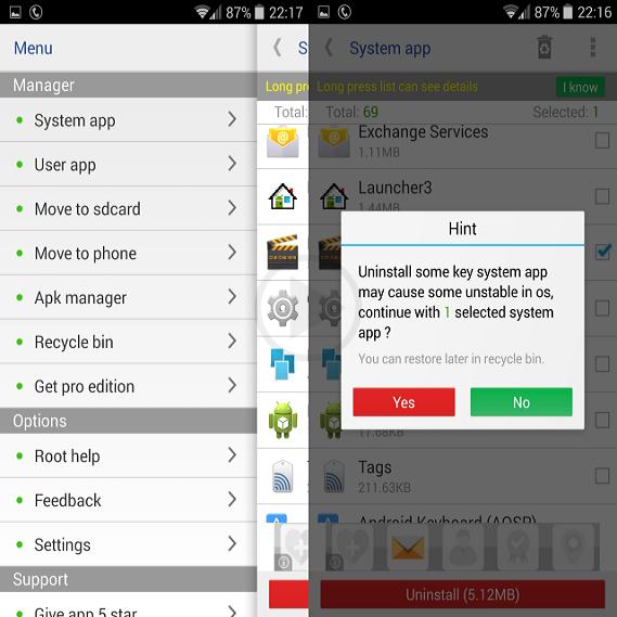 Deleting The Pre Installed Apps Does Not Delete It Completely Here Is