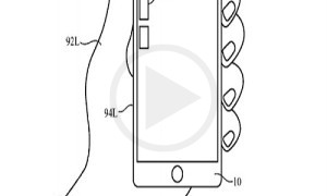 Apple Patents Idea for Single Handed Device Usage