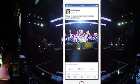 Sharing of 360 Degree Photos Made Possible by Facebook