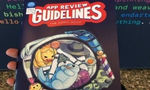 Comic Book Format of the App Store Review Guidelines Released by Apple by Partnering with Madefire