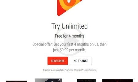 As a Celebration of 4th of July, 4 Month Free Trial Offered by Google to New Subscribers of Play Music